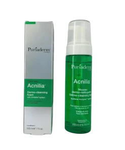 Puriaderm Acnilia Mousse Dermo‑Nettoyante 200 ml