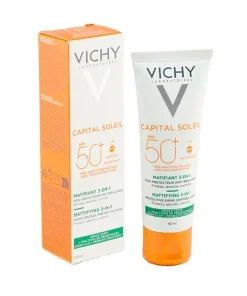 Vichy Capital Soleil Mattifiant 3‑in‑1 SPF 50+