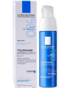 La Roche‑Posay Toleriane Dermallergo Nuit – Soin hydratant apaisant & réparateur (40 ml)