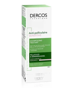 Vichy Dercos Anti‑Pelliculaire Sensitive Shampooing Traitant 200 ml