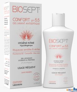 Biosept Confort 5.5 Gel Lavant Antiseptique 120ML