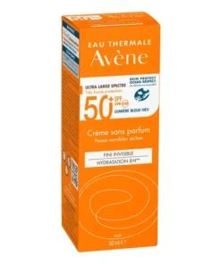 Avène SPF 50+ – Fini Invisible, Hydratation 8h 50ML