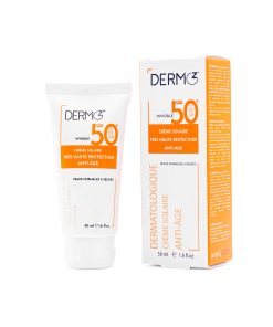 Dermoz Crème Solaire Anti‑Âge Peau Sèche 50ml