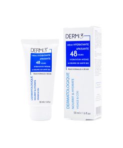 Dermoz Crème Hydratante Apaisante 48h 50ml