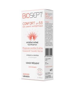 Biosept Confort 5.5 Gel Lavant Antiseptique 200ML