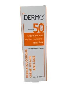 Dermoz Crème Solaire Anti‑Âge Peau Sèche 125 ml