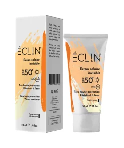 Eclin Écran Solaire Invisible SPF 50+ – 50 ml