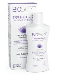 Biosept Traitant pH 7.5 Gel Lavant Antiseptic 200ml