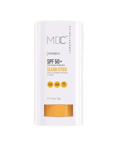 MDC Clear Stick SPF 50+ Peaux Sensibles, Normales à Mixtes 20g