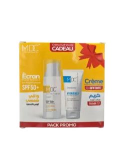 MDC Pack Écran Peaux Grasses SPF 50+ + Crème Hydratante