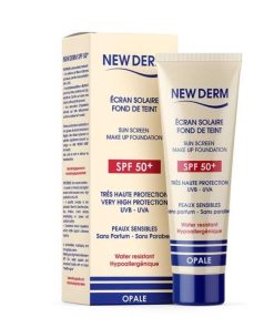 Newderm Écran Solaire Fond de Teint SPF50+ Opale 50ml