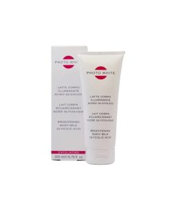 Photo White Lait Corps Éclaircissant à l’Acide Glycolique 200ml