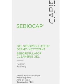 Capiderma Triple Action Sebiocap Gel Sébioregulateur Dermo-Nettoyant 200ml