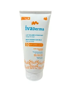 Ivaderma — Lait / Crème solaire SPF 50+ — 200 ml
