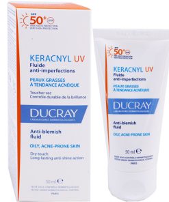 DUCRAY Keracnyl UV — Fluide Anti‑Imperfections (SPF 50+)
