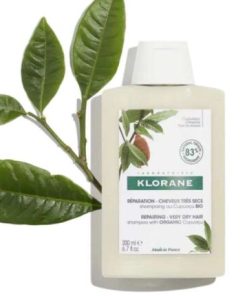 KLORANE shampoing Réparation Cheveux Très Secs (gamme au Cupuaçu BIO) 200ML
