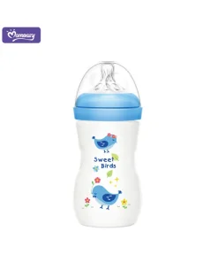 Momeasy Biberon 0+ à col large en PP (polypropylène) 240ml