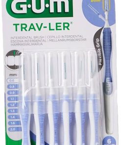 GUM Trav‑Ler 1312 (0,6 mm, brossette interdentaires)