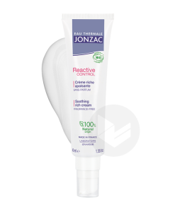 JONZAC Crème Riche Apaisante Reactive Control