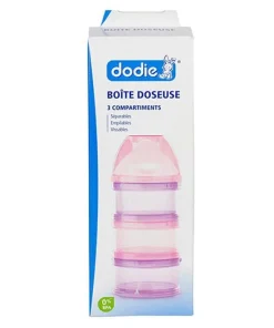 Dodie Boîte Doseuse de Lait en Poudre — 3 Compartiments
