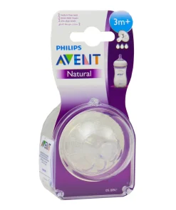 Philips Avent Tétines Natural 3 mois + (lot de 2)