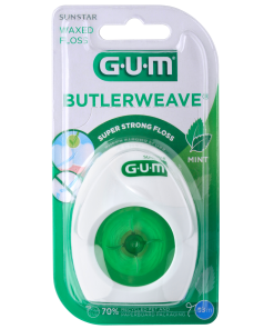 GUM ButlerWeave Super Strong Floss (menthe)