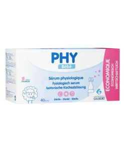 Phy Sérum Physiologique 40 x 5 ml
