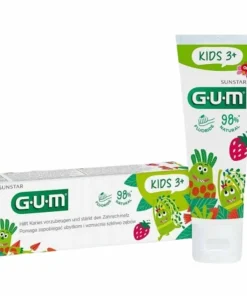 GUM Kids +3 Fraise (Dentifrice enfant 3+ goût fraise)