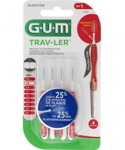 GUM Trav‑ler 1314 — Brossette interdentaire