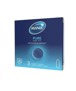 Manix Pure – boîte de 3 préservatifs