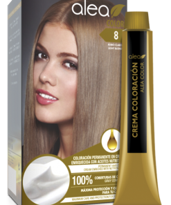 Alea Coloration Permanente Crème – Nuance 8 (Blond clair)