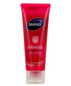 Manix Gel Lubrifiant à la fraise