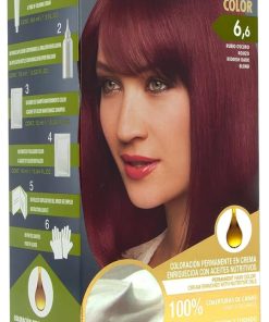 Alea Coloration Permanente Crème – Nuance 6.6 (Rouge Foncé / Reddish Dark)
