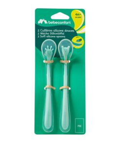 Bébé Confort – 2 cuillères silicone douce 4 mois+