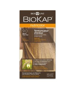 BioKap Nutricolor teinte 9.0 « Blond Très Clair / Extra Light Blond » (140 ml)