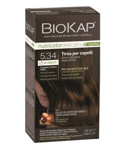Biokap Nutricolor Delicato Rapid 5.34 (Châtain Miel Clair / Honey Chestnut)