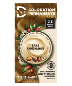 D‑CAP Coloration Permanente N° 7.3 « Blond Doré »