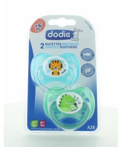 Dodie 2 Sucette Anatomique Symétrique +6 M (lot de 2)