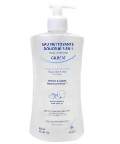 Gilbert Eau Nettoyante Douceur 3‑en‑1 (400 ml)