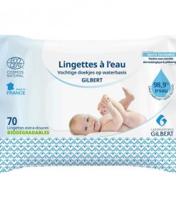 Gilbert Lingettes à l’Eau (lot de 70 unités)