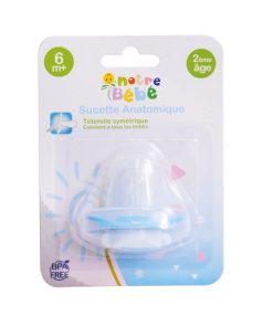 Notre Bébé – Sucette Anatomique 6m+ (2ᵉ Âge)