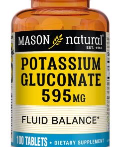MSON Natural Potassium Gluconate – 100 capsules