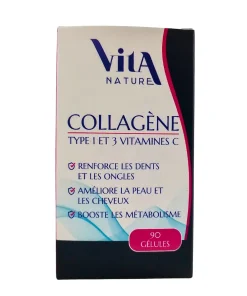 Vita Nature Collagène Marin – 60 capsules