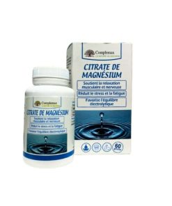 Complémax Citrate de Magnésium – 60 gélules
