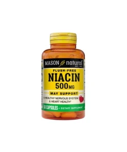 Mason Natural Niacine (Niacin) 500 mg – 60 Capsules