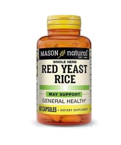 Mason Natural Red Yeast Rice – 60 Capsules