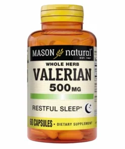 Mason Natural Valerian 500 mg – 60 Capsules