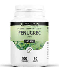 Orgaliane Fenugrec – 100 gélules (330 mg)