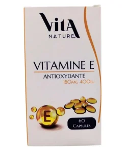 Vita Nature Vitamine E 180 mg – 60 capsules