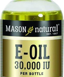 Mason Natural E-Oil 30 000 IU — Huile de Vitamine E Concentrée